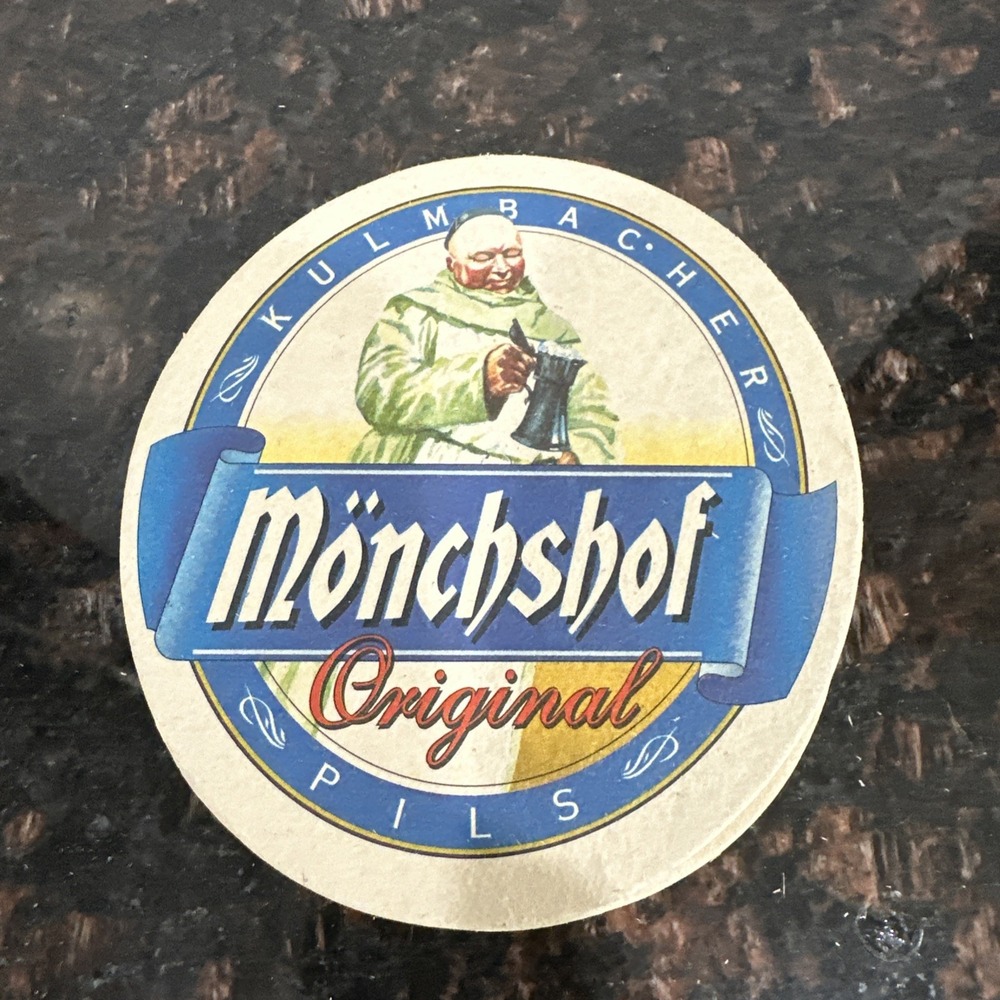 German beer Monchshof Kulmbacher Original Coasters (Set of 10)